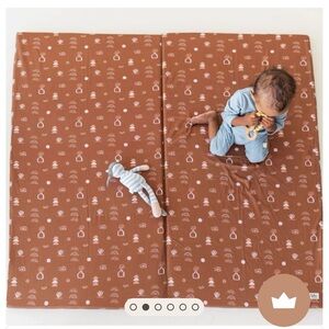 Toki Mat- non-toxic playmat for toddlers & babies - (40x40”) Desert color.